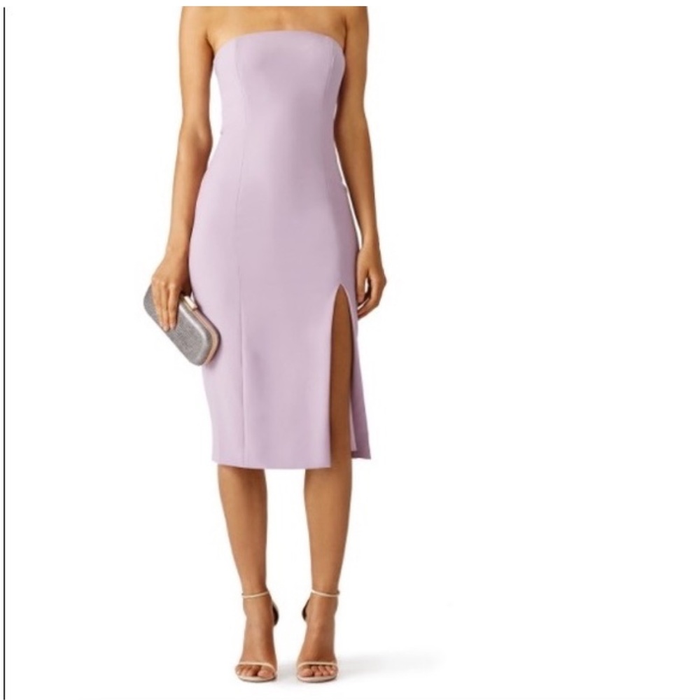 Jay Godfrey Womens Strapless Taupe Thompson Dress